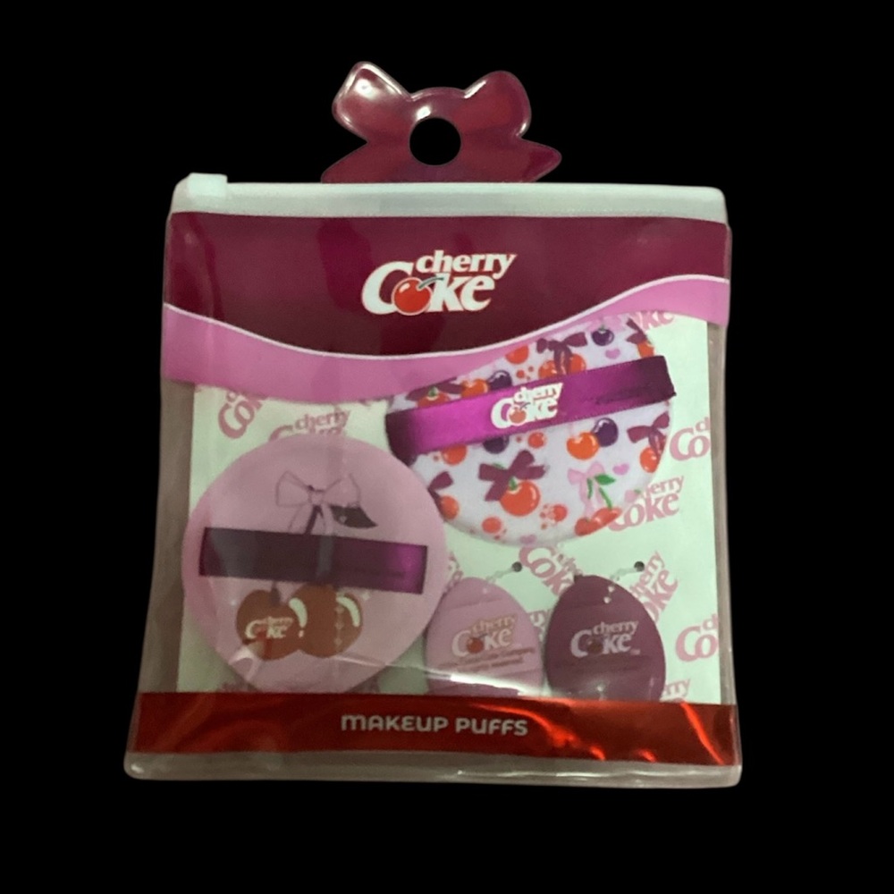 LIMITED EDITION CHERRY COKE MAKEUP PUFFS